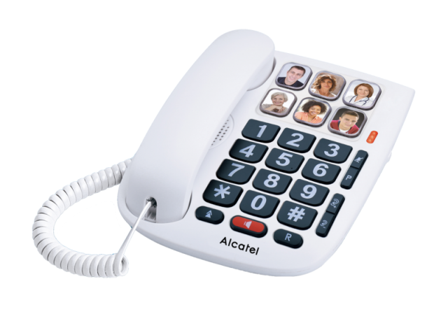 Telèfon Sobretaula ALCATEL Temporis TMax 10 Blanc