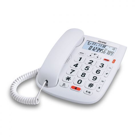 Telèfon Sobretaula ALCATEL TMax 20 Blanc digital