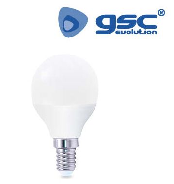 Bombeta esférica LED 7 w E-14 3000K CÀLIDA