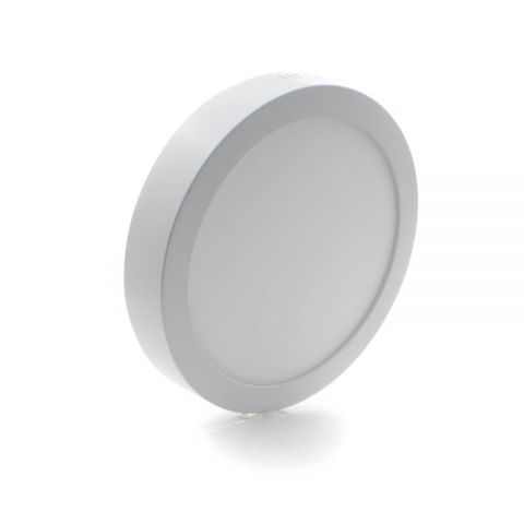 Downlight Led superficie plata 18w 3000K CÀLID