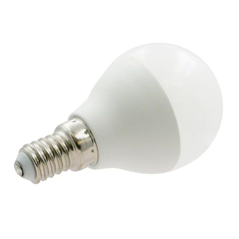 Bombeta esférica LED BÀSIC 8w E-14 3000K CÀLIDA