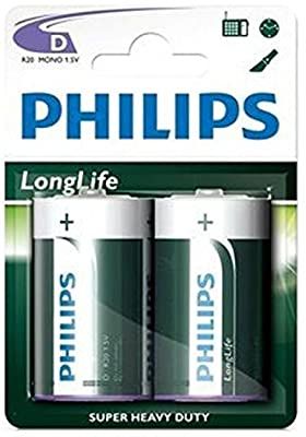 Pila R-20 salina Philips Longlife